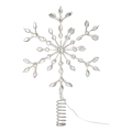 Markslöjd 706555 - LED Christmas tree star GLINA LED/2.16W/2xAA silver