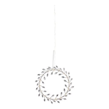 Markslöjd 706557 - LED Christmas decoration ARIA LED/3,12W/2xAA silver