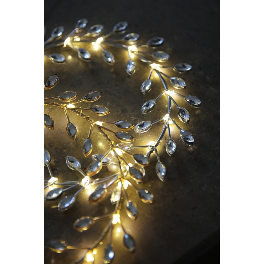 Markslöjd 706557 - LED Christmas decoration ARIA LED/3,12W/2xAA silver