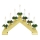 Markslöjd 8314,300 - Christmas candlestick TOMAS 7xE10/3W/230V