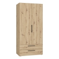 MARO Wardrobe 100x213 cm Artisan Oak