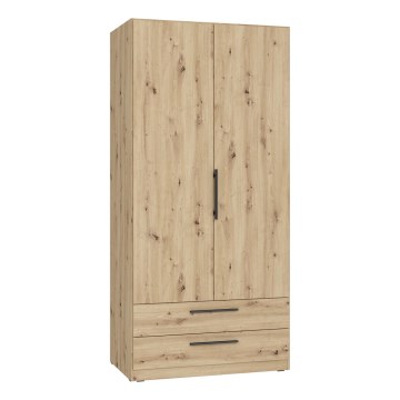 MARO Wardrobe 100x213 cm Artisan Oak