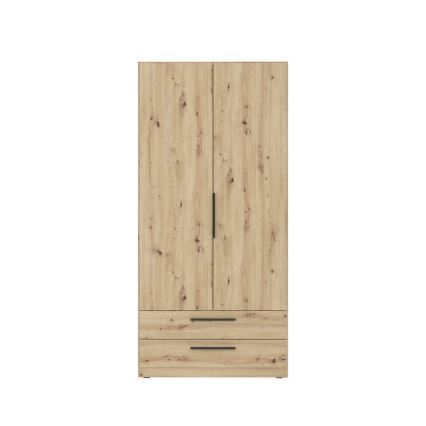 MARO Wardrobe 100x213 cm Artisan Oak