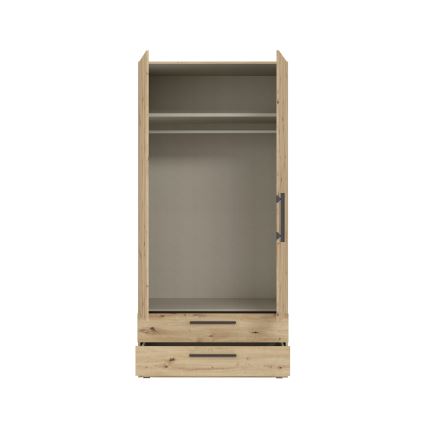 MARO Wardrobe 100x213 cm Artisan Oak