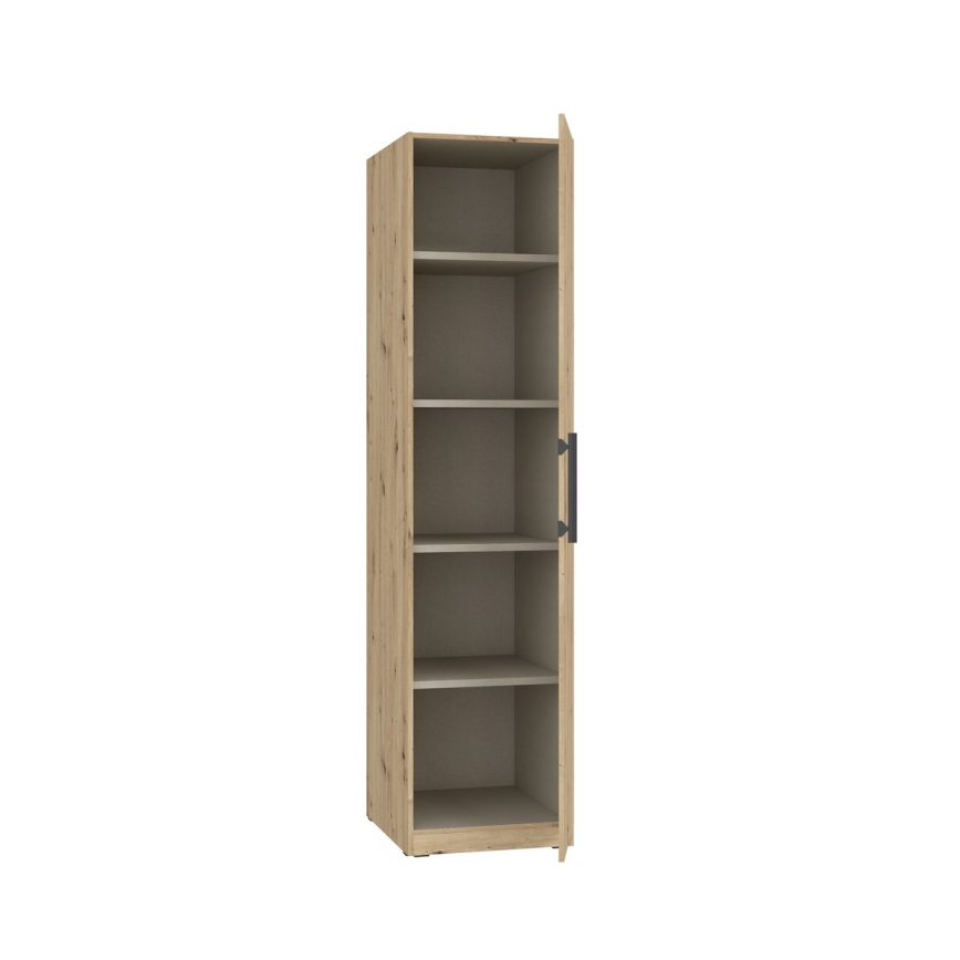 MARO Wardrobe 51x213 cm Artisan Oak