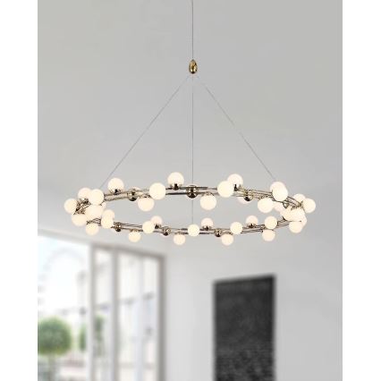 MARS LED cable-suspended chandelier LED/50W/230V 3000K Gold