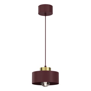 MARTI Cable Pendant 1xE27/15W/230V Burgundy/Gold