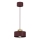 MARTI Cable Pendant 1xE27/15W/230V Burgundy/Gold