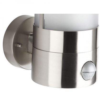 Massive 16334/47/10 - Outdoor wall light with a sensor CALGARY 1xE27/14W IP44