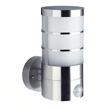 Massive 16334/47/10 - Outdoor wall light with a sensor CALGARY 1xE27/14W IP44