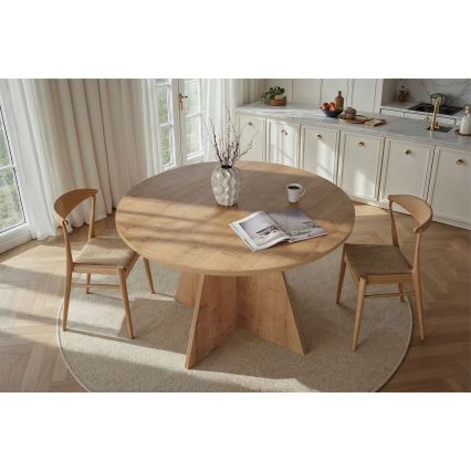 MATIN dining table Ø 120 cm, oak