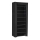 MATIS Fabric Storage Wardrobe with Shelves, 58x160 cm, Black