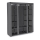 MATIS Fabric Storage Wardrobe with Shelves and Clothes Rail 150x175 cm, Grey
