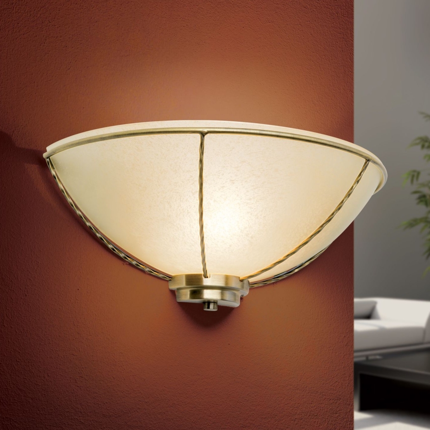 MAURO Wall Light 1xE27/60W/230V Bronze