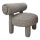 MAVI Children's Armchair, Beige/Black