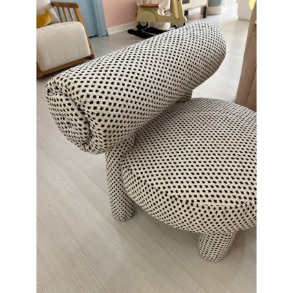 MAVI Children's Armchair, Beige/Black