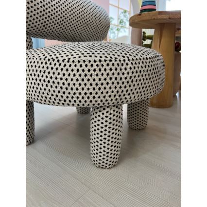 MAVI Children's Armchair, Beige/Black