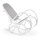 MAX BIS Rocking Chair 95x52 cm Gray