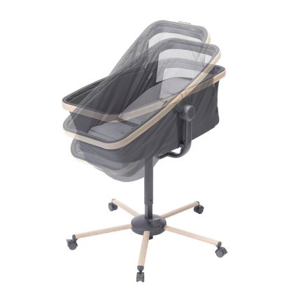 Maxi-Cosi - Baby basket 3in1 ALBA grey
