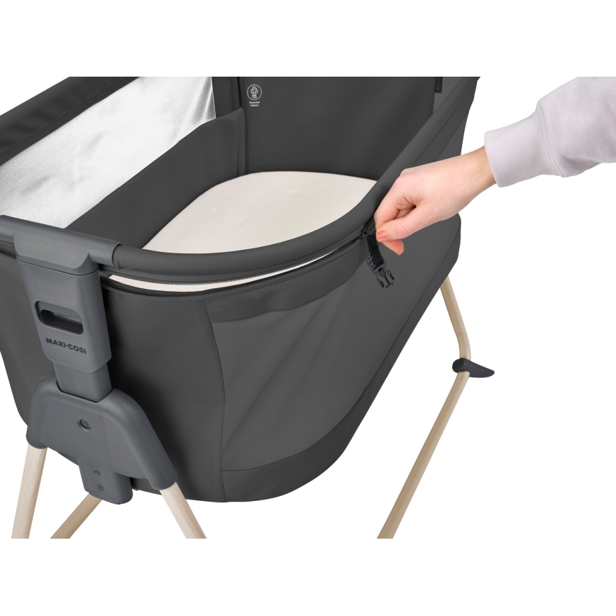 Maxi-Cosi - Travel crib TORI dark grey