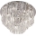 MAXLIGHT C0137 - Ceiling light MONACO 15xG9/40W/230V d. 60 cm shiny chrome
