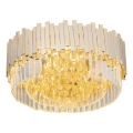 MAXLIGHT C0165 - Ceiling light TREND 8xE14/40W/230V d. 45 cm gold