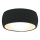 MAXLIGHT C0204 - LED Bathroom ceiling light KODAK LED/8W/230V d. 10,8 cm IP44 black