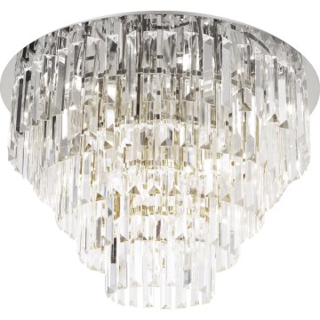 MAXLIGHT C0225 - Ceiling light MONACO 16xG9/40W/230V d. 80 cm shiny chrome