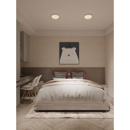 MAXLIGHT C0233 - LED Ceiling light DUO LED/10W/230V d. 34 cm white