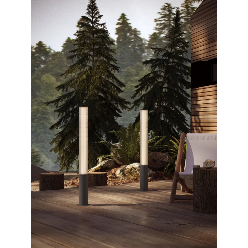 MAXLIGHT F0064 - LED Outdoor Lamp GARDENIA LED/25W/230V 105 cm CRI 93 IP65 black