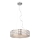 MAXLIGHT P0236 - Chandelier on a string DIAMANTE 5xG9/42W/230V d. 38 cm shiny chrome