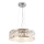 MAXLIGHT P0238 - Chandelier on a string DIAMANTE 6xG9/42W/230V d. 46 cm shiny chrome