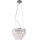 MAXLIGHT P0259 - Chandelier on a string MONACO 9xG9/40W/230V d. 42 cm shiny chrome