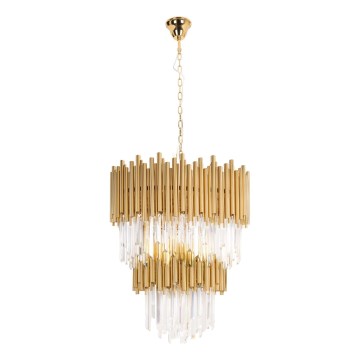 MAXLIGHT P0283 - Chandelier on a chain VOGUE 16xE14/40W/230V d. 60 cm gold