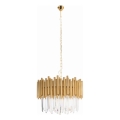 MAXLIGHT P0284 - Chandelier on a chain VOGUE 12xE14/40W/230V d. 60 cm gold