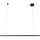 MAXLIGHT P0310D - LED Dimmable chandelier on a string TRIO LED/12W/230V black