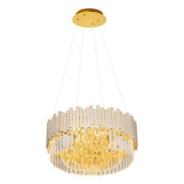 MAXLIGHT P0368 - Chandelier on a string TREND 8xE14/40W/230V d. 45 cm gold
