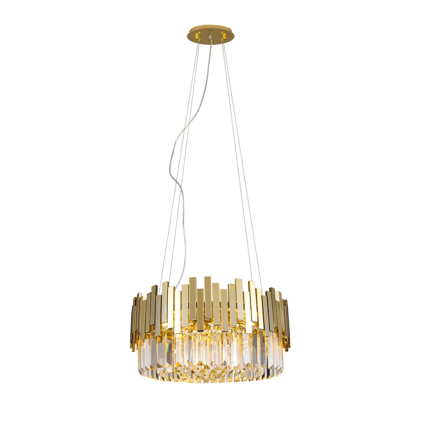 MAXLIGHT P0368 - Chandelier on a string TREND 8xE14/40W/230V d. 45 cm gold