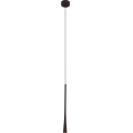 MAXLIGHT P0372 - LED Chandelier on a string COFFEE LED/7W/230V d. 3 cm black