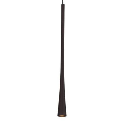 MAXLIGHT P0372 - LED Chandelier on a string COFFEE LED/7W/230V d. 3 cm black