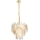 MAXLIGHT P0417 - Chandelier on a chain ARWENA 7xE14/40W/230V d. 50 cm gold