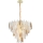 MAXLIGHT P0418 - Chandelier on a chain ARWENA 15xE14/40W/230V d. 80 cm gold