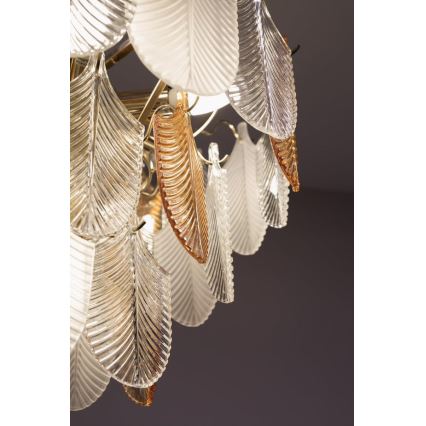 MAXLIGHT P0418 - Chandelier on a chain ARWENA 15xE14/40W/230V d. 80 cm gold