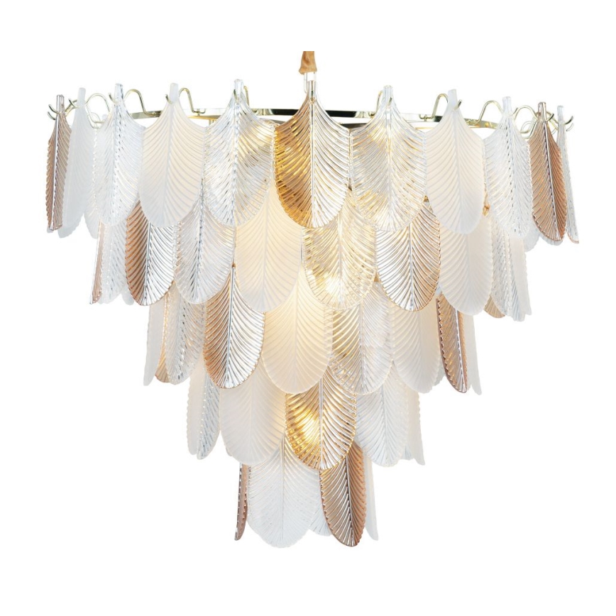 MAXLIGHT P0418 - Chandelier on a chain ARWENA 15xE14/40W/230V d. 80 cm gold