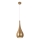 MAXLIGHT P0436 - Chandelier on a string DROP 1xE27/40W/230V d. 20 cm gold