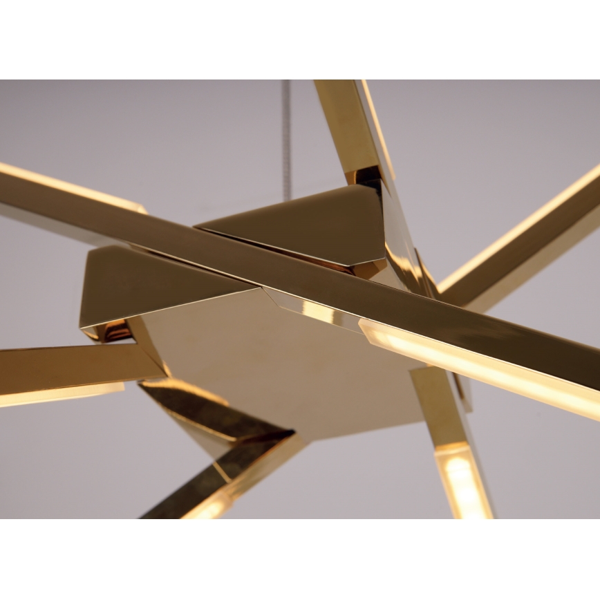 MAXLIGHT P0457 - LED Chandelier on a string SPIDER LED/33W/230V gold