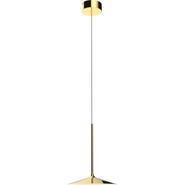 MAXLIGHT P0460 - LED Chandelier on a string HANA LED/6W/230V d. 17,5 cm gold