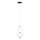 MAXLIGHT P0467 - LED Chandelier on a string AKIKO LED/16W/230V d. 20 cm white
