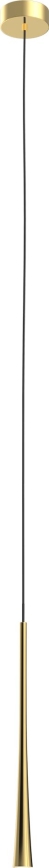 MAXLIGHT P0484 - LED Chandelier on a string COFFEE LED/7W/230V d. 3 cm gold