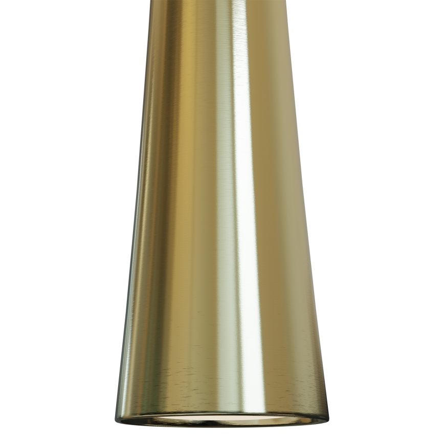 MAXLIGHT P0485 - LED Chandelier on a string COFFEE LED/7W/230V d. 3 cm gold